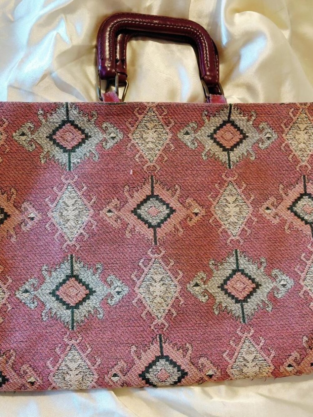 Vintage Elliva Boston Carpet Laptop Bag